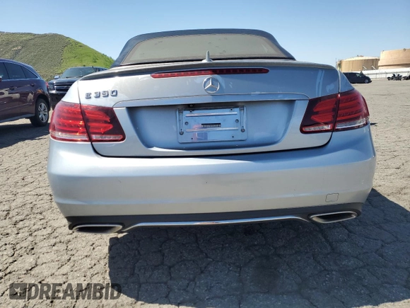 2014 Mercedes-Benz E 350 with VIN WDDKK5KF3EF244172, listed as a Copart auction lot 49209715 with 61,163 mi miles and Salvage Title. Bid and sale history available at DreamBid. Image 6.