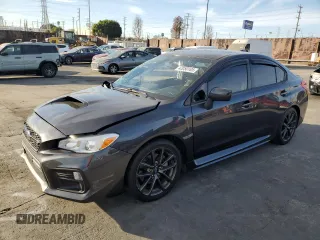 2018 Subaru WRX Premium with VIN JF1VA1C69J9836370, listed as a Copart auction lot 42050185 with 45,688 mi miles and Salvage Title. Bid and sale history available at carsss.com. Image 1.