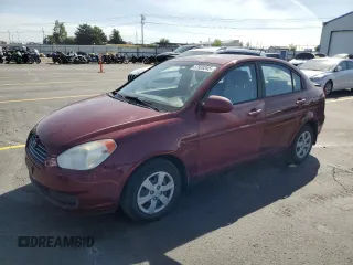 2008 Hyundai Accent GLS z VIN KMHCN46C08U272796, wystawiony jako Copart lot #57930345 z przebiegiem 78 456 mil mil oraz Szkoda całkowita • Salvage title. Historia ofert i sprzedaży dostępna na DreamBid. Obrazek 1.