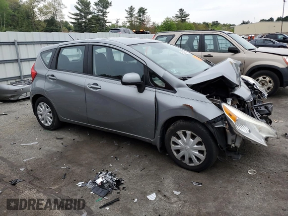 2014 Nissan Note S with VIN 3N1CE2CP0EL415612, listed as a Copart auction lot 56296785 with 90,331 mi miles and Salvage title. Bid and sale history available at DreamBid. Image 4.
