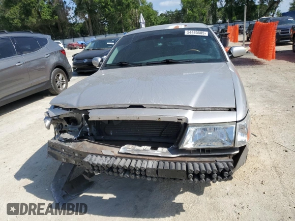 2003 Mercury Grand Marquis LS Premium with VIN 2MEHM75W63X697725, listed as a Copart auction lot 54485505 with 129,194 mi miles and Salvage Title. Bid and sale history available at DreamBid. Image 5.