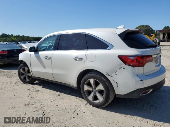 2014 Acura MDX с VIN 5FRYD4H24EB011904, выставлен на аукционе Copart как лот 57190095 с пробегом 159 244 миль миль и Списание • Salvage title. История ставок и продаж доступна на DreamBid. Изображение 2.