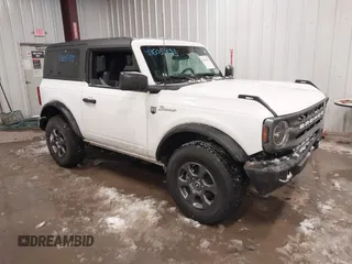 2023 Ford Bronco with VIN 1FMDE5AHXPLB20297, listed as a IAAI auction lot 41605475 with 18,621 mi miles. Bid and sale history available at carsss.com. Image 1.