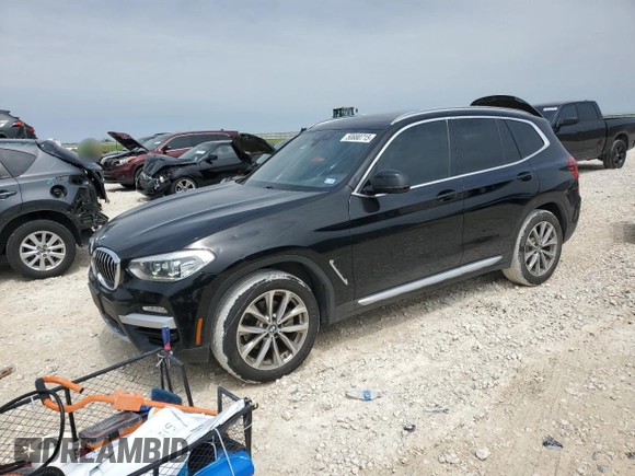 2019 BMW X3 sDrive30i with VIN 5UXTR7C58KLF30724, listed as a Copart auction lot 50880715 with 71,929 mi miles and Clean Title. Bid and sale history available at DreamBid. Image 1.