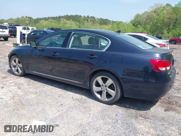 2008 Lexus GS 350 with VIN JTHBE96S580041371, listed as a IAAI auction lot 41882998 with 227,137 mi miles. Bid and sale history available at carsss.com. Image 3.