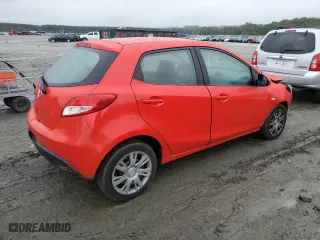 2012 Mazda Mazda2 Sport with VIN JM1DE1KY0C0142042, listed as a Copart auction lot 71741314 with 106,232 mi miles and Salvage Title. Bid and sale history available at carsss.com. Image 3.