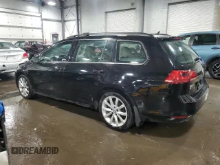 2017 Volkswagen Golf SportWagen S with VIN 3VWC17AUXHM513198, listed as a Copart auction lot 42968715 with 75,820 mi miles and Salvage Title. Bid and sale history available at carsss.com. Image 2.