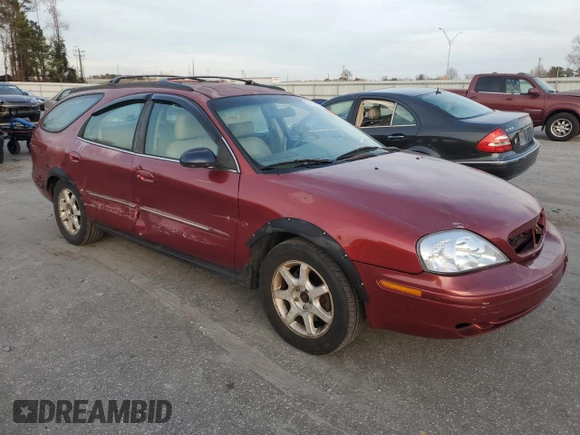 2001 Mercury Sable LS Premium with VIN 1MEHM59S91A635138, listed as a Copart auction lot 84674814 with 170,559 mi miles and Salvage Title. Bid and sale history available at DreamBid. Image 4.