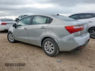 2013 Kia Rio EX with VIN KNADN4A38D6303580, listed as a Copart auction lot 63126825 with 103,675 mi miles and Salvage title. Bid and sale history available at DreamBid. Image 2.