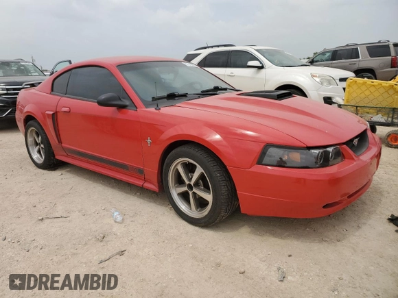 2003 Ford Mustang Premium Mach 1 with VIN 1FAFP42R23F400240, listed as a Copart auction lot 51310935 with 146,585 mi miles and Salvage title. Bid and sale history available at DreamBid. Image 4.