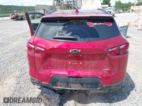 2021 Chevrolet Blazer RS z VIN 3GNKBKRS2MS579534, wystawiony jako IAAI lot #42207795 z przebiegiem 55 716 mil mil oraz . Historia ofert i sprzedaży dostępna na DreamBid. Obrazek 17.