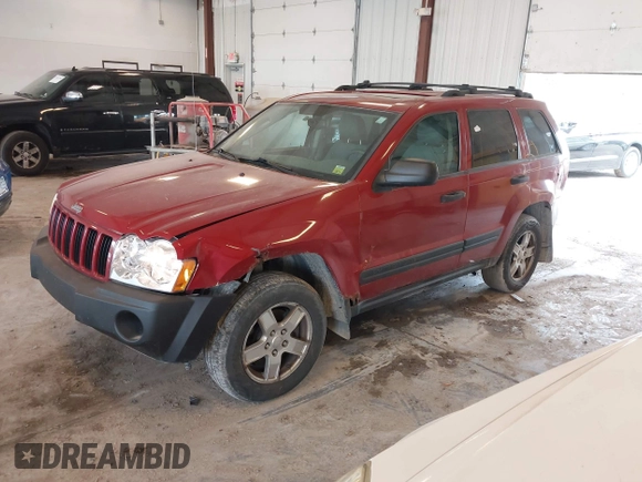2005 Jeep Grand Cherokee Laredo с VIN 1J4GR48K75C630504, выставлен на аукционе IAAI как лот 42622144 с пробегом 162 912 миль миль и . История ставок и продаж доступна на DreamBid. Изображение 2.