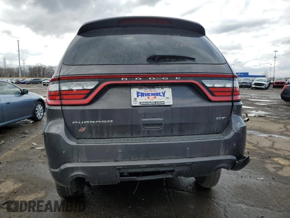 2021 Dodge Durango GT Plus with VIN 1C4RDJDGXMC556149, listed as a Copart auction lot 89070475 with Not provided miles and Non repairable. Bid and sale history available at DreamBid. Image 6.