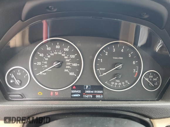 2015 BMW 4 Series 428i xDrive with VIN WBA4C9C57FD330687, listed as a Copart auction lot 67639034 with 114,779 mi miles and Salvage title. Bid and sale history available at DreamBid. Image 9.