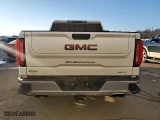 2021 GMC Sierra 1500 SLT with VIN 3GTU9DEDXMG420408, listed as a Copart auction lot 88585485 with 0 mi miles and Salvage Title. Bid and sale history available at carsss.com. Image 6.