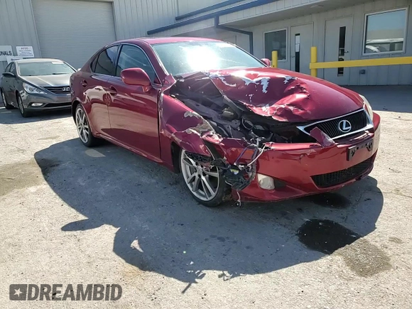2008 Lexus IS 350 with VIN JTHBE262685018336, listed as a Copart auction lot 52635385 with 144,233 mi miles and Salvage title. Bid and sale history available at DreamBid. Image 11.