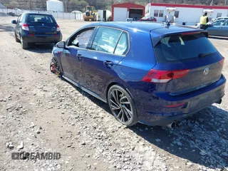 2024 Volkswagen GTI Autobahn с VIN WVWVA7CDXRW148094, выставлен на аукционе IAAI как лот 41918984 с пробегом 9 313 миль миль и . История ставок и продаж доступна на DreamBid. Изображение 3.