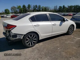 2014 Honda Civic EX-L with VIN 19XFB2F96EE200188, listed as a Copart auction lot 54687825 with 152,439 mi miles and Salvage Title. Bid and sale history available at DreamBid. Image 3.