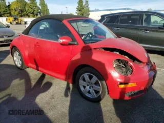 2007 Volkswagen Beetle with VIN 3VWRG31Y17M418628, listed as a Copart auction lot 81357264 with 154,808 mi miles and Salvage title. Bid and sale history available at DreamBid. Image 4.