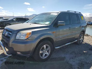 2007 Honda Pilot EX with VIN 2HKYF18437H540082, listed as a Copart auction lot 49068285 with 180,679 mi miles and Salvage Title. Bid and sale history available at carsss.com. Image 1.