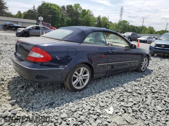 2006 Mercedes-Benz CLK 350 with VIN WDBTK56GX6T064240, listed as a Copart auction lot 53716385 with 166,382 mi miles and Salvage Title. Bid and sale history available at DreamBid. Image 3.