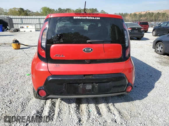 2016 Kia Soul + with VIN KNDJP3A50G7846495, listed as a Copart auction lot 51116255 with 137,366 mi miles and Clean Title. Bid and sale history available at carsss.com. Image 6.