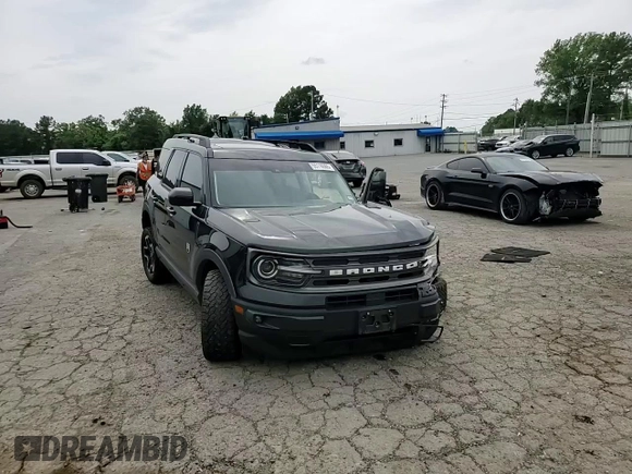 2021 Ford Bronco Sport Big Bend with VIN 3FMCR9B62MRA10653, listed as a Copart auction lot 55116505 with 100,442 mi miles and Salvage title. Bid and sale history available at DreamBid. Image 14.