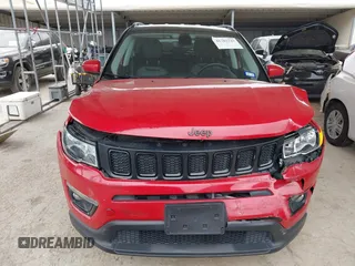 2020 Jeep Compass Latitude with VIN 3C4NJCBBXLT147596, listed as a IAAI auction lot 41382747 with 50,572 mi miles and . Bid and sale history available at DreamBid. Image 12.