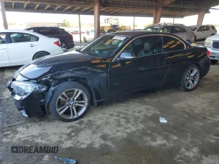 2018 BMW 4 Series 430i with VIN WBA4Z1C55JEC60175, listed as a Copart auction lot 44609435 with 122,139 mi miles and Salvage Title. Bid and sale history available at carsss.com. Image 1.