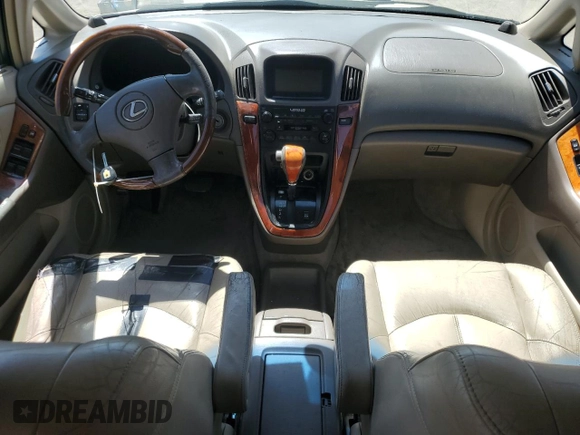 2003 Lexus RX 300 with VIN JTJHF10U830311283, listed as a Copart auction lot 71161444 with 216,654 mi miles and Salvage Title. Bid and sale history available at carsss.com. Image 8.
