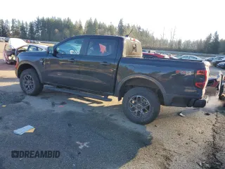 2024 Ford Ranger XLT with VIN 1FTER4HH2RLE26605, listed as a Copart auction lot 87441114 with 6,731 mi miles and Salvage Title. Bid and sale history available at carsss.com. Image 2.
