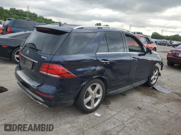 2016 Mercedes-Benz GLE 350 with VIN 4JGDA5HB7GA699158, listed as a Copart auction lot 65318615 with 113,116 mi miles and Clean title. Bid and sale history available at DreamBid. Image 3.