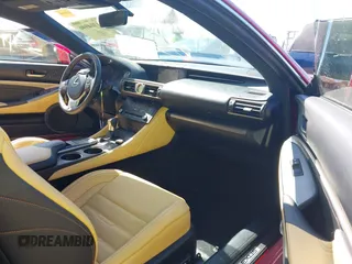 2015 Lexus RC 350 F Sport with VIN JTHSE5BC7F5004605, listed as a IAAI auction lot 41730394 with 68,713 mi miles and . Bid and sale history available at DreamBid. Image 5.