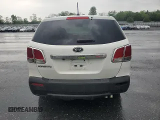 2012 Kia Sorento LX with VIN 5XYKTCA64CG254748, listed as a Copart auction lot 56113905 with 187,405 mi miles and Clean Title. Bid and sale history available at carsss.com. Image 6.