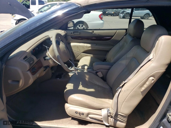 2002 Chrysler Sebring LXi with VIN 1C3EL55R52N318465, listed as a Copart auction lot 62482264 with 109,045 mi miles and Salvage Title. Bid and sale history available at carsss.com. Image 7.