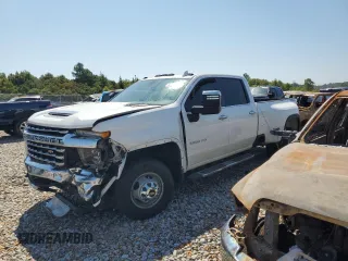 2022 Chevrolet Silverado 3500HD LTZ with VIN 1GC4YUEY2NF251316, listed as a Copart auction lot 68852394 with 26,932 mi miles and Salvage Title. Bid and sale history available at DreamBid. Image 1.