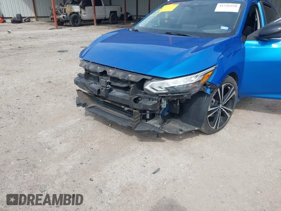 2020 Nissan Sentra SR with VIN 3N1AB8DV0LY212686, listed as a IAAI auction lot 41726958 with 66,017 mi miles and . Bid and sale history available at DreamBid. Image 6.