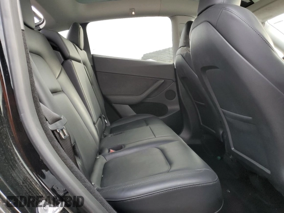 2023 Tesla Model Y Long Range with VIN 7SAYGDEE8PF877926, listed as a Copart auction lot 44342645 with 41,408 mi miles and Salvage Title. Bid and sale history available at DreamBid. Image 11.