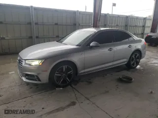 2018 Audi A4 Premium Plus with VIN WAULMAF4XJN020324, listed as a Copart auction lot 50236255 with 48,634 mi miles and Clean Title. Bid and sale history available at carsss.com. Image 1.
