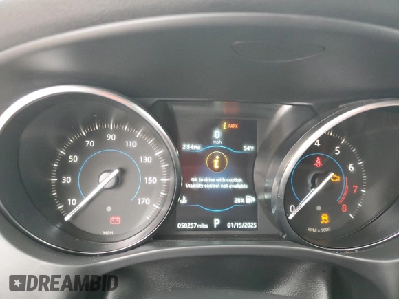 2019 Jaguar F-Pace S with VIN SADCM2FV6KA616206, listed as a Copart auction lot 89130945 with 50,257 mi miles and Non Repairable. Bid and sale history available at DreamBid. Image 9.