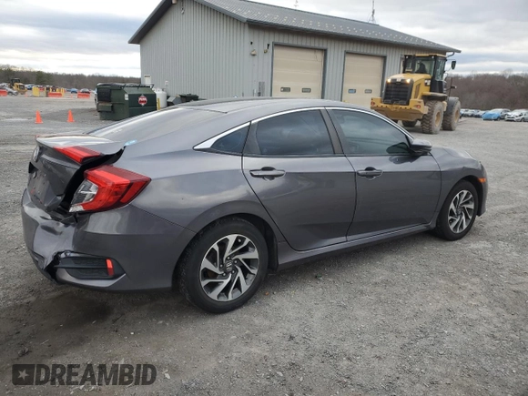 2016 Honda Civic EX with VIN 19XFC2F77GE220528, listed as a Copart auction lot 48207675 with 132,775 mi miles and Salvage Title. Bid and sale history available at DreamBid. Image 3.