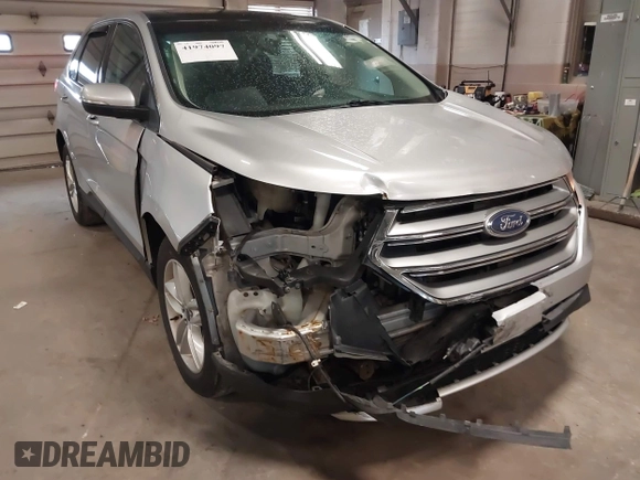 2015 Ford Edge SEL with VIN 2FMTK4J96FBB53500, listed as a IAAI auction lot 41974097 with 199,331 mi miles. Bid and sale history available at carsss.com. Image 6.