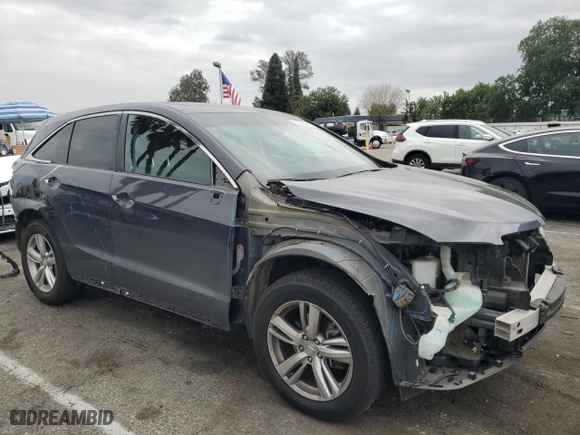2013 Acura RDX with VIN 5J8TB3H34DL013170, listed as a Copart auction lot 51004945 with 66,971 mi miles and Salvage Title. Bid and sale history available at carsss.com. Image 4.