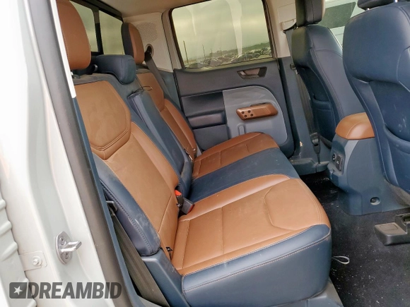 2023 Ford Maverick XL with VIN 3FTTW8F96PRA27035, listed as a Copart auction lot 89401915 with 34,683 mi miles and Salvage title. Bid and sale history available at DreamBid. Image 10.