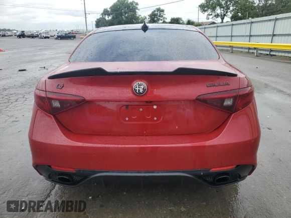 2019 Alfa Romeo Giulia Ti с VIN ZARFANBN3K7606373, выставлен на аукционе Copart как лот 61106055 с пробегом Не указан миль и Списание • Salvage title. История ставок и продаж доступна на DreamBid. Изображение 6.