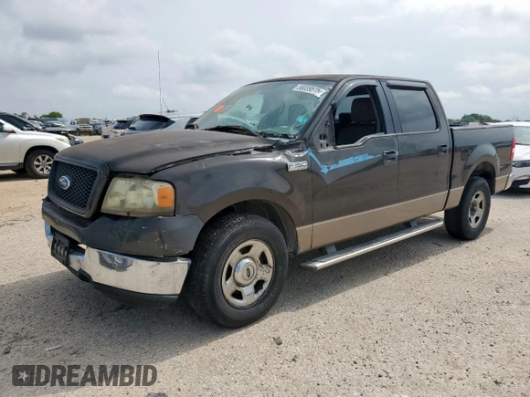 2005 Ford F-150 XLT с VIN 1FTRW12W45KC60877, выставлен на аукционе Copart как лот 58039515 с пробегом Не указан миль и Списание • Salvage title. История ставок и продаж доступна на DreamBid. Изображение 1.