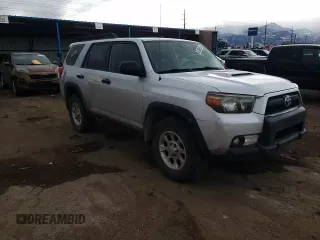 2010 Toyota 4Runner Trail with VIN JTEBU5JR5A5002043, listed as a Copart auction lot 45320055 with 240,519 mi miles and Salvage Title. Bid and sale history available at DreamBid. Image 12.