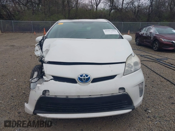 2012 Toyota Prius One with VIN JTDKN3DUXC5460945, listed as a IAAI auction lot 41917644 with 190,113 mi miles. Bid and sale history available at carsss.com. Image 12.