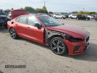 2020 Volvo S60 R-Design with VIN 7JRA22TM3LG036268, listed as a Copart auction lot 71368613 with 31,410 mi miles. Bid and sale history available at carsss.com. Image 4.