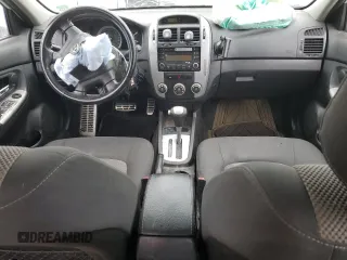 2007 Kia Spectra with VIN KNAFE162475006498, listed as a Copart auction lot 42902375 with 122,865 mi miles and Salvage Title. Bid and sale history available at carsss.com. Image 8.